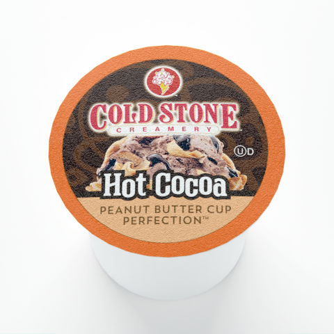 1.	“Cold Stone Hot Cocoa Peanut Butter Cup Perfection, pod”