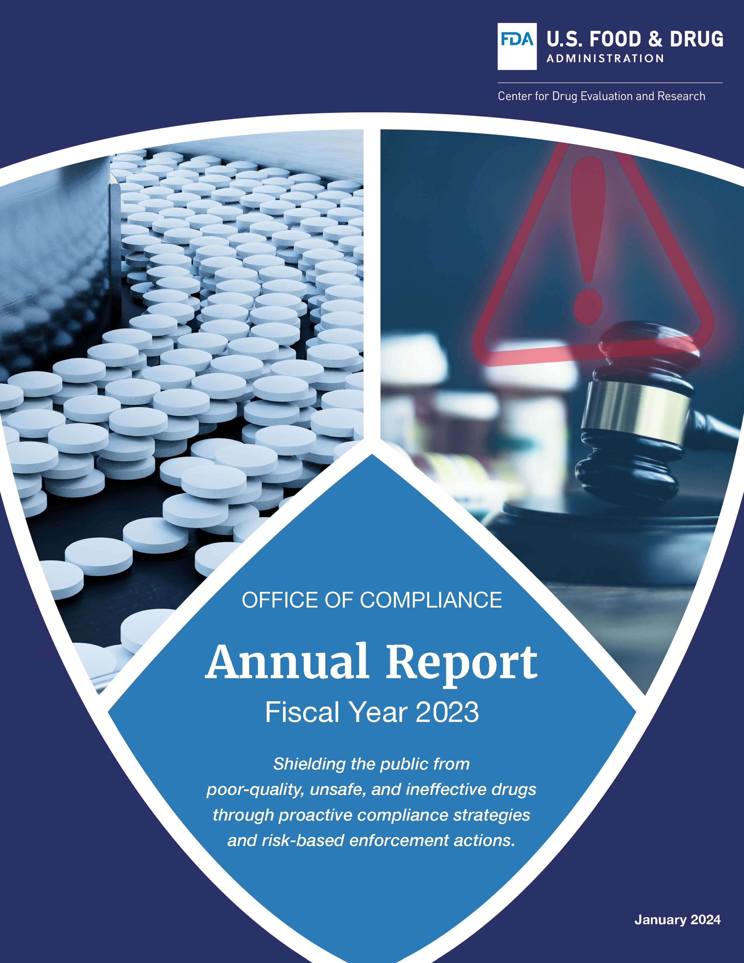 Office of Compliance 2023 Annual Report Cover