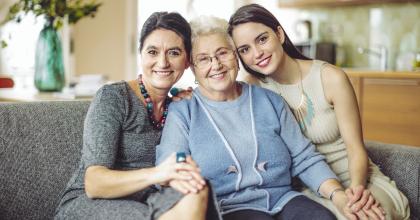 Hispanic multigenerational women