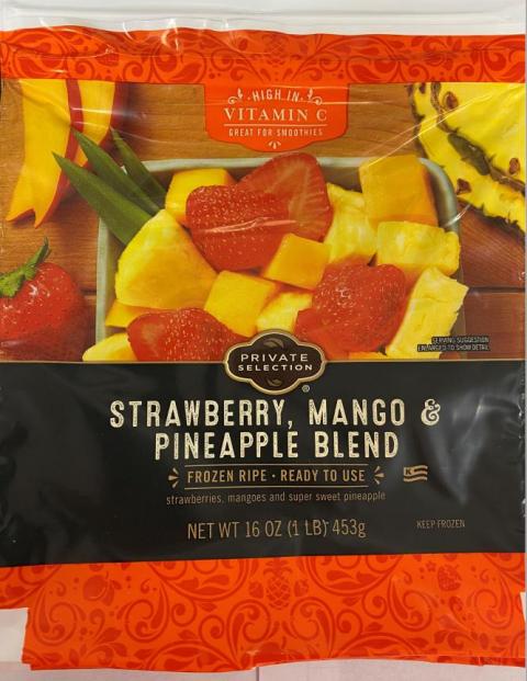 Private Selection Strawberry, Mango & Pineapple Blend, 16 oz.