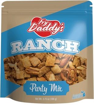 Fry Daddy’s Band Ranch Party Mix 3.75oz UPC 86007991530, Bagged 