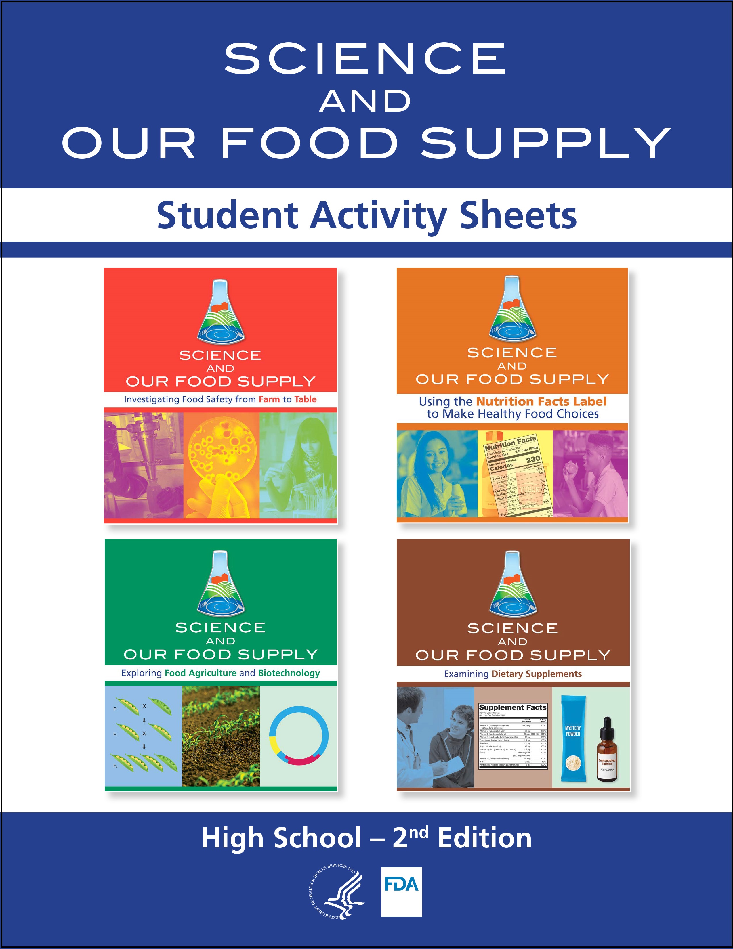 Science Our Food Supply: Fillable High School Student Activity Sheets