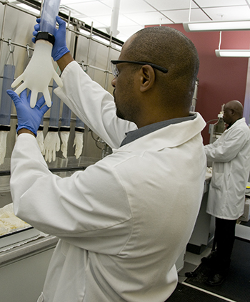 Latex Glove Lab Test