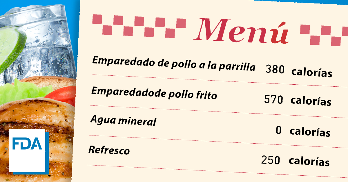 Menu Spanish