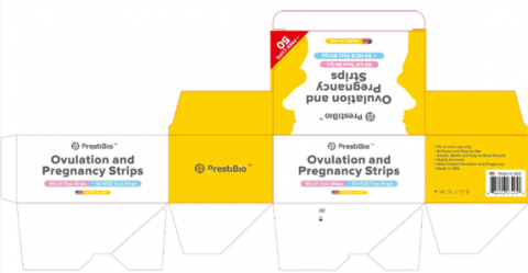PrestiBio™ Ovulation and Pregnancy Strips: