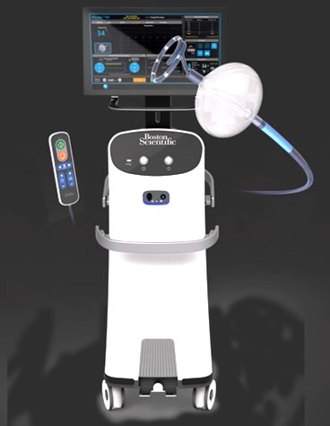 Picture of the Boston Scientific Cardiac Cryoablation System.