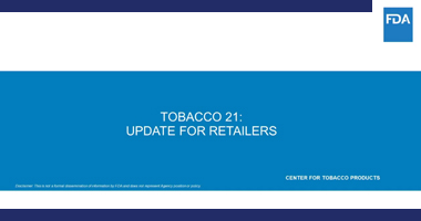 Recent Changes that Impact the Sale of Tobacco Products in Retail Establishments 