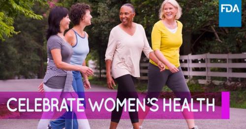 Celebrate Women's Health - image of women walking