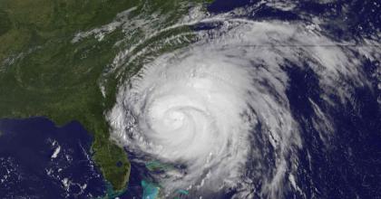 Hurricane approaching the East coast of the United States. Information for consumers on you can prepare in advance for emergencies including hurricanes. (Image of Hurricane Irene, courtesy of NOAA and NASA)