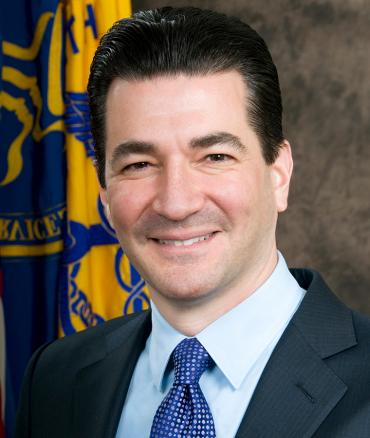 FDA Commissioner Scott Gottlieb, M.D.