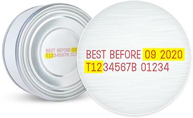 Product image of Date Code/Lot Code on canned dog food