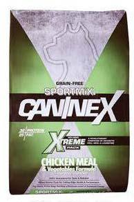 Image 48. “Grain Free Sportmix Caninex, Xtreme, Chicken Meal & Vegetables Formula, front label”