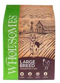 Image 76. “Wholesomes, Large Breed, Front Label”