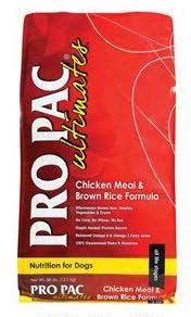 Image 87. “Pro Pac Ultimates, Chicken Meal & Brown Rice Formula, Front Label”