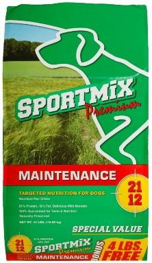 SPORTMIX, Premium, MAINTENANCE, TARGETED NUTRITION FOR DOGS 21 12