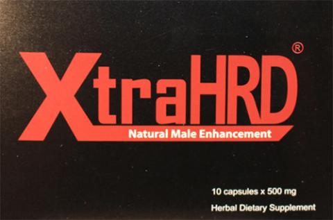Label, XtraHRD Natural Male Enhancement