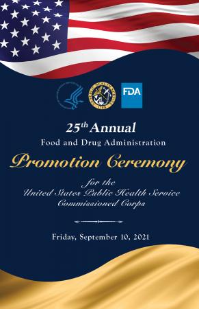 25th Annual USPHS Promotion Ceremony Program