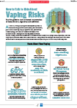 How to Talk to Kids About Vaping Risks Infographic