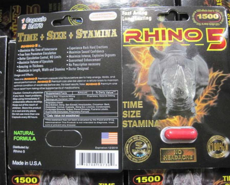 Image of Rhino 5 1500 Capsules