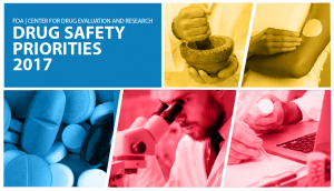 CDER Drug Safety Priorities 2017 image