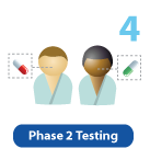 Phase 2 Clinical Trial Icon