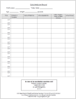 thumbnail of medicine record table