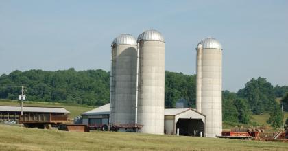 farm silos