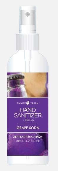 Grape Soda Anti-Bacterial Spray 3.38 fl oz.