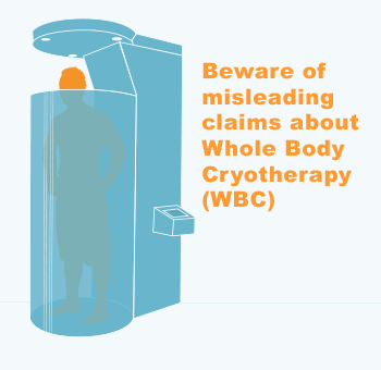 Whole Body Cryotherapy (WBC) illustration