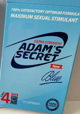 Image of Adams Secret Extra Strength Blue