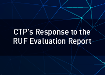 CTP's response to RUF report