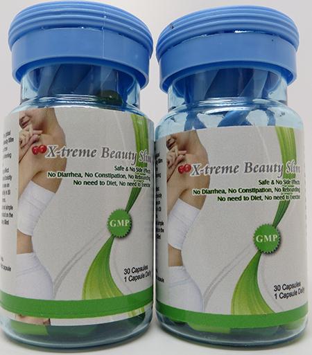 X-treme Beauty Slim; 30 capsules; 350mg each