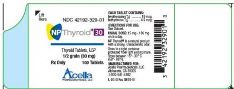 Photo 2: Labeling, NP Thyroid 30