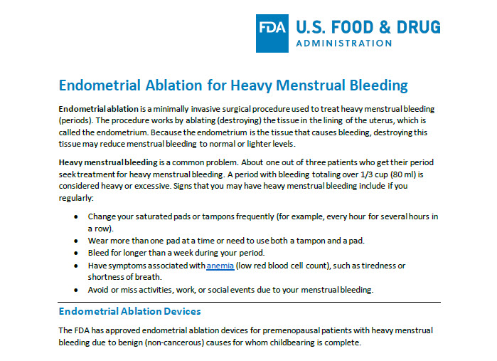 Thumbnail graphic for Endo Abalation