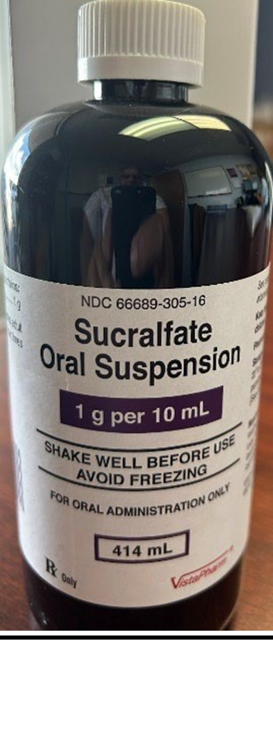 Image 1 - Sucralfate Oral Suspension 1g/10mL