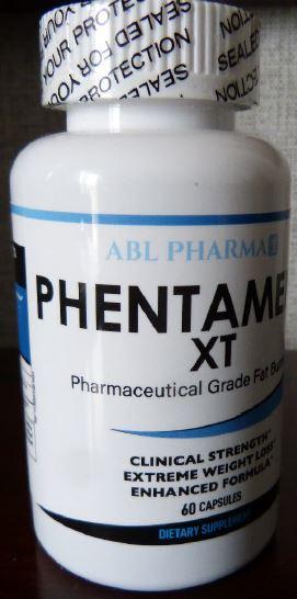 Phentamene XT_Product Label