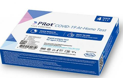 Product image Pilot COVID-19 At-Home Test 4 Tests Kit