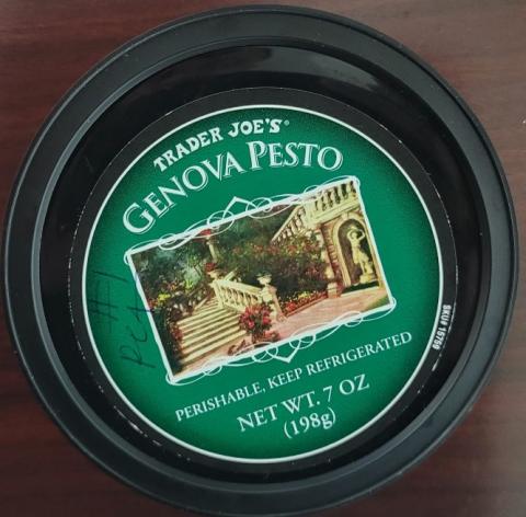 Image 1 – Labeling, Trader Joe’s Genova Pesto 