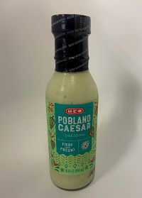 HEB Poblano Caesar Dressing Natural