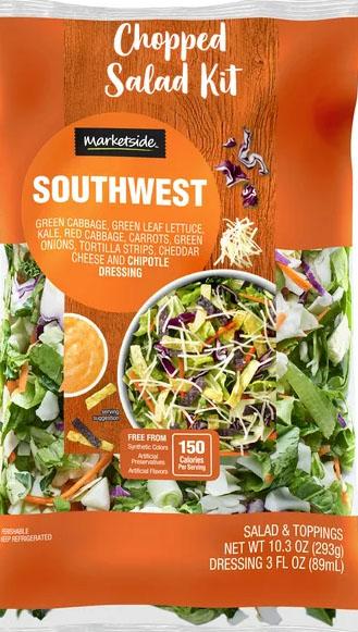 Marketside Southwest chopped salad kit