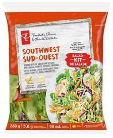 Image 7 – Labeling, President’s Choice, Southwest Salad Kit