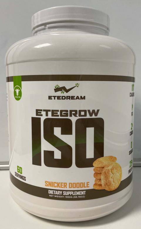 Image 1: “Etedream, Etegrow ISO, Snicker Doodle, Dietary Supplement”