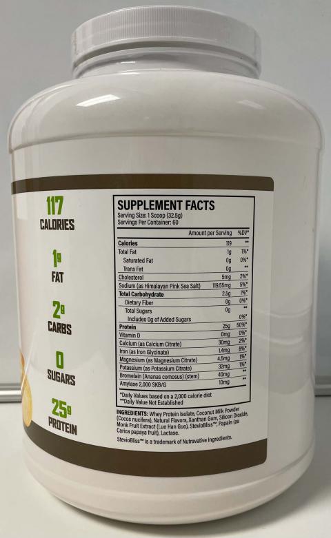 Image 2: “Etedream, Etegrow ISO, Snicker Doodle, Supplement Facts”