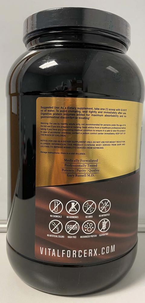 Image 6: “Vital Force Pureiso, Whey Protein isolate, Suggested Use”