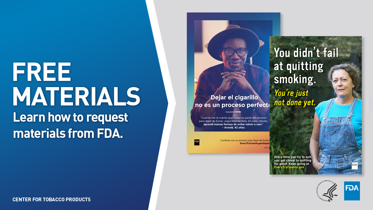 Free Materials - Learn how to request materials from the FDA.