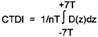 CTDI Formula