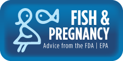 Advice About Eating Fish from FDA | EPA: Wed Badge for Fish & Pregnancy 