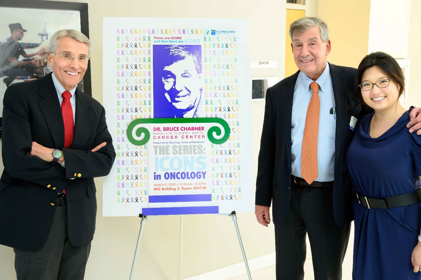 Icons in Oncology, March 2, 2020: OCE Director Richard Pazdur, MD, welcomed Bruce Chabner, MD, who discussed early oncology drug development from the 1970s through the current era.