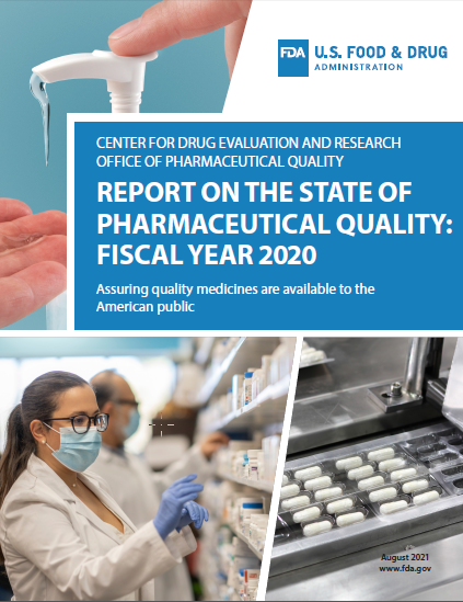 Report on the State of Pharmaceutical Quality 2020