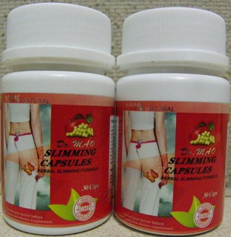 Dr. Mao Slimming Capsules Product and Label Front